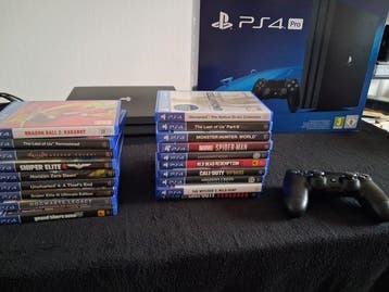 Sony - Playstation 4 (PS4) - PS4 Pro avec jeux PS4 -, Nieuw