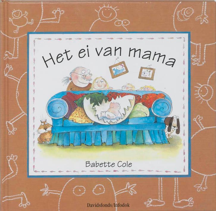 Het ei van mama / Davidsfonds/Infodok-prentenboeken B. Cole, Boeken, Kinderboeken | Kleuters, Gelezen, Verzenden