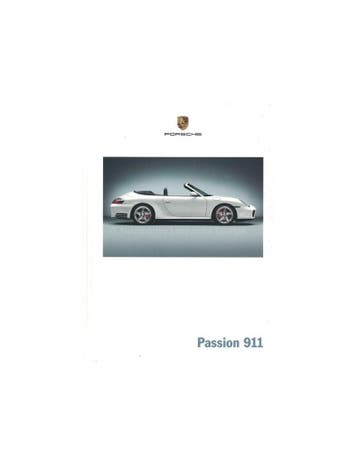 2004 PORSCHE 911 CARRERA HARDCOVER BROCHURE FRANS, Ophalen of Verzenden