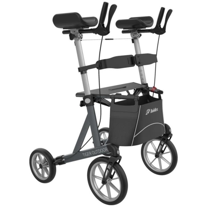 Mobilex Tiger Outdoor rollator met onderarmschalen  en softw, Divers, Déambulateurs, Enlèvement ou Envoi