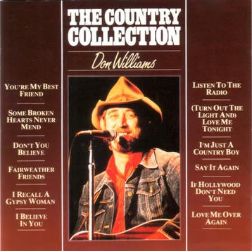 Don Williams - The Country Collection: Don Williams, Verzenden