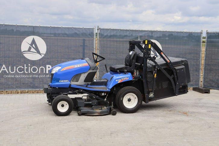 Veiling: Zitmaaier Iseki SXG326H Diesel 15.4kW 2014, Tuin en Terras, Zitmaaiers, Ophalen