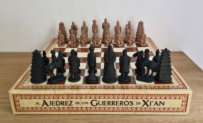 Jeu déchecs - Terracotta Army Chess Set – Xi’an Warriors -, Antiek en Kunst, Curiosa en Brocante