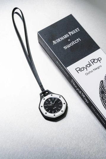 Swatch Royal Pop - Swatch × Audemars Piguet OCHO NEGRO -