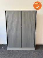 Roldeurkast - Ahrend - 160x120x45 - grijs met antraciet grij, Werkplek, Ophalen of Verzenden, Gebruikt, Kast