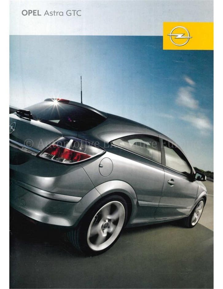 2006 OPEL ASTRA GTC BROCHURE NEDERLANDS, Livres, Autos | Brochures & Magazines