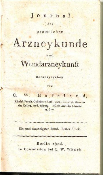 C.H.E. Bischoff und C.W. Hufeland - Schädel- und