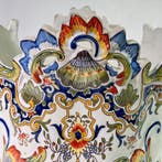 Jardinière - veelkleurige bloem- en volutenmotieven -