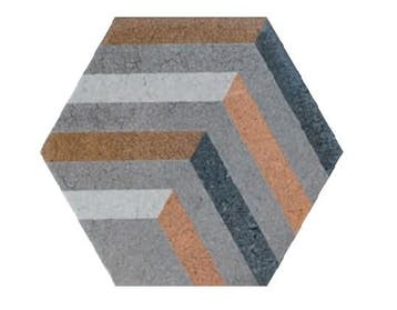 Small Collection Hexagon Dakar DECMIX  6 / MAT Keramisch ) /, Ophalen of Verzenden, Nieuw