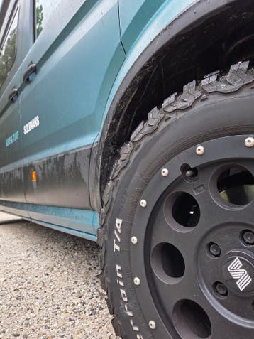 Delta Klassik B 17 met BFG A/T KO2 banden -VW Crafter - TGE, Auto-onderdelen, Banden en Velgen, Nieuw, 17 inch, Ophalen of Verzenden