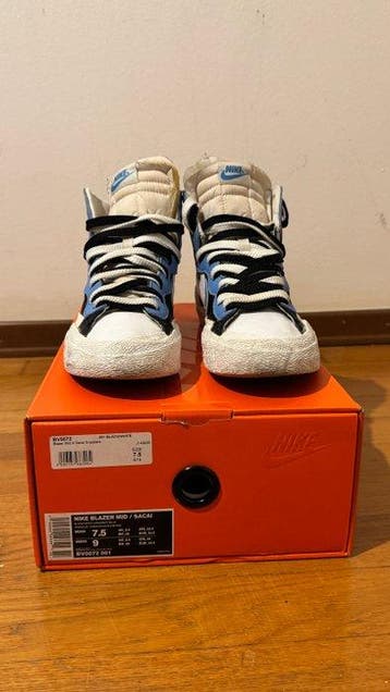 Nike - Nike x Sacai, Blazer Mid - Sneakers - Maat: EU 40.5