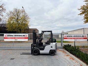Nissan P1F1A15, LPG, Heftruck, Ophalen of Verzenden, 1000 tot 2000 kg