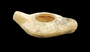 Oud-Romeins Terracotta Herodiaanse - Heilige Land - Olielamp