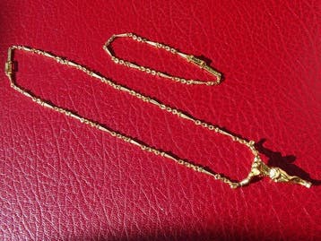 Zilver - Ketting met hanger - naar Salvador Dalí: Christus