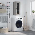 vidaXL Bovenkast 34,5x34x90 cm grijs sonoma eikenkleurig, Verzenden, Nieuw