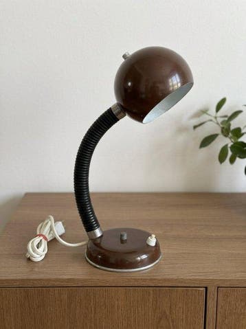 Lampe de bureau « Eyeball » Space Age – Design rétro en, Antiek en Kunst