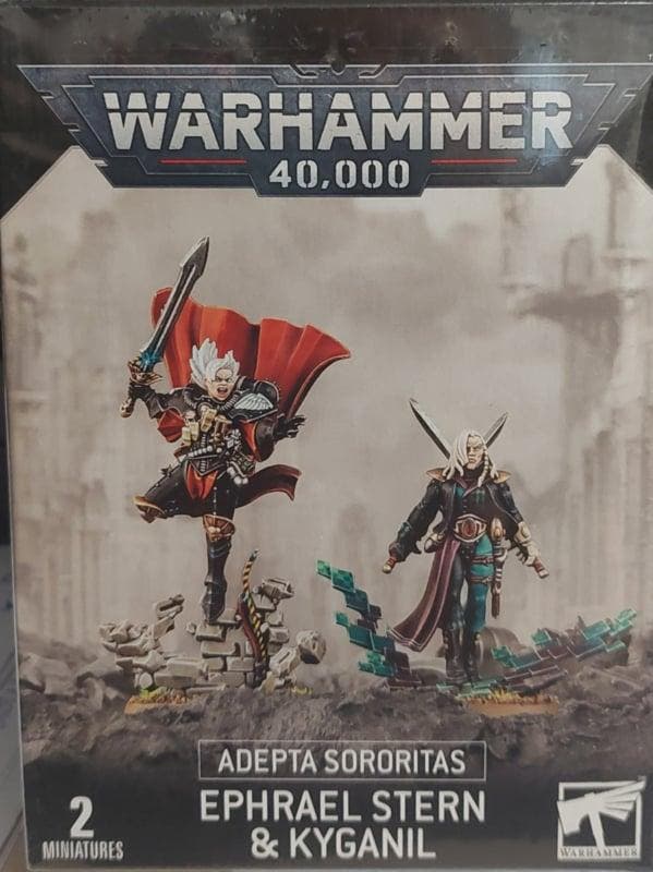 Adeptus Sororitas Ephrael Stern and Kyganil (Warhammer, Hobby & Loisirs créatifs, Wargaming, Enlèvement ou Envoi