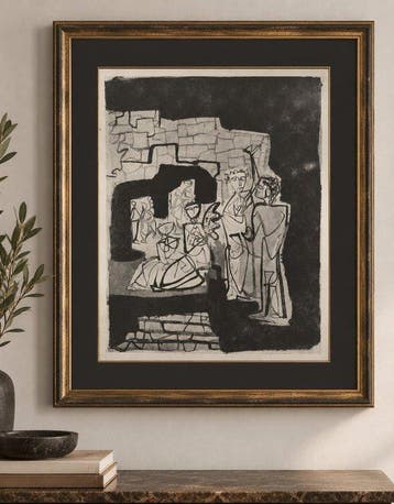 Léon Zack (1892-1980) - Scène biblique
