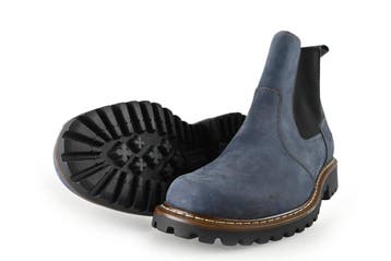 Josef Seibel Enkellaarzen in maat 46 Blauw, Kleding | Heren, Schoenen, Overige typen, Zo goed als nieuw, Josef Seibel, Verzenden