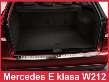 Achterbumperbeschermer | geschikt voor Mercedes-Benz | E-kla, Verzenden