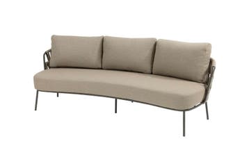 4 Seasons Outdoor Mallorca 3-persoons low dining bank terre, Nieuw