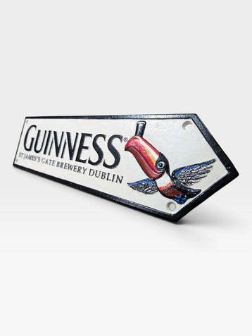 Reclamebord - Guinness - Gietijzer