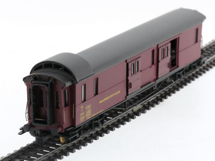 Schaal H0 Metropolitan 6041 Onderhoudswagon RIC F4 Répara.., Hobby & Loisirs créatifs, Trains miniatures | HO, Wagon, Enlèvement ou Envoi