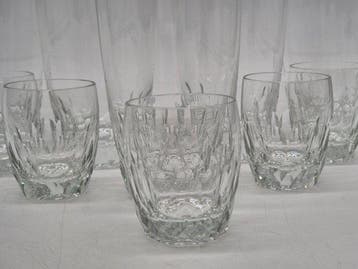 Kristallglas Set – 10-teiliges Gläserset – Feines, Antiek en Kunst