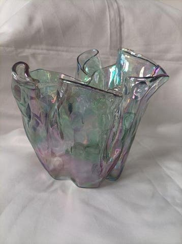 Vase - Verre - Vase à mouchoirs