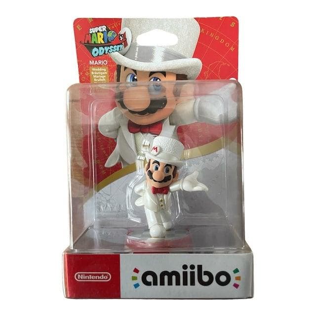Super Mario Odyssey Mario Wedding Amiibo (NIEUW), Verzamelen, Poppetjes en Figuurtjes, Verzenden
