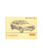 1986 ALFA ROMEO 33 INSTRUCTIEBOEKJE NEDERLANDS