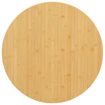vidaXL Tafelblad Ø 70x1,5 cm bamboe, Verzenden