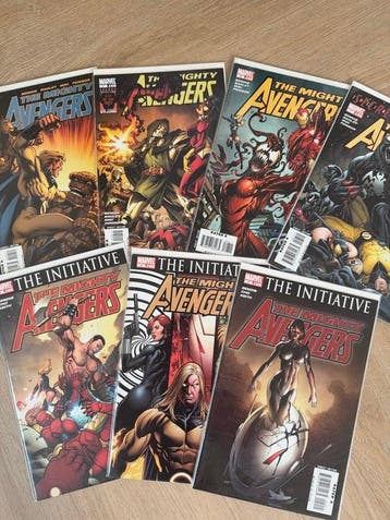 The Mighty Avengers - The Mighty Avengers lot - 27 Comic, Boeken, Strips | Comics, Nieuw