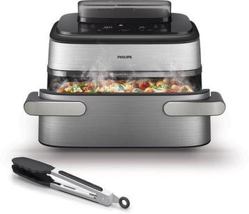 Philips Airfryer Megabasket Met Stoomfunctie 5000-serie –., Verzenden