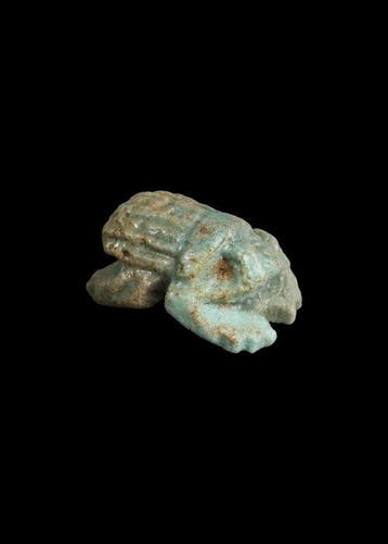 Oude Egypte, late periode Faience Grote naturalistische