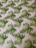 San Leucio top quality - exclusieve stof met palmen,