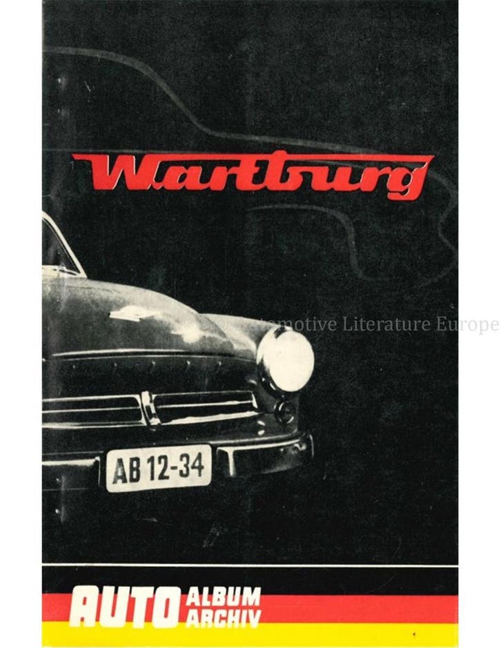 WARTBURG (AUTO ALBUM ARCHIV), Boeken, Auto's | Boeken, Ophalen of Verzenden