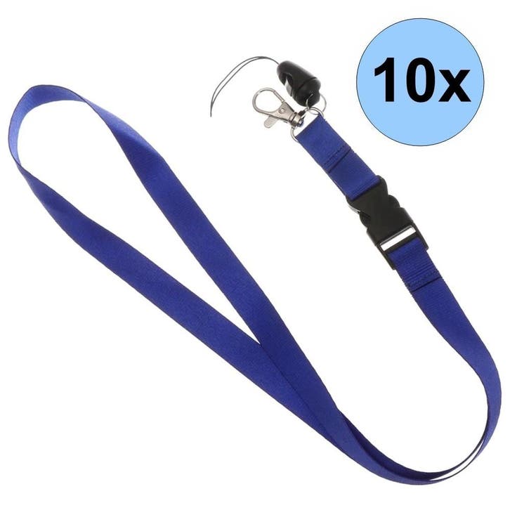 Fako Bijoux - Keycord - Lanyard - Sleutelkoord - Badgehouder, Verzamelen, Sleutelhangers, Verzenden