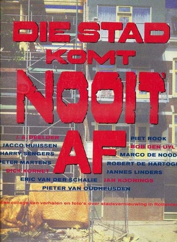 Die stad komt nooit af - Deelder, Boeken, Verzenden, Nieuw