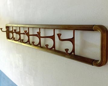 Kapstok - Verguld brons, Antiek en Kunst