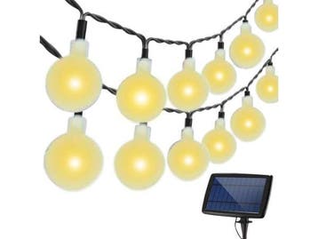 Veiling - JPro Blurry 50 Warm/wit Lichtsnoer op zonne-energi, Tuin en Terras, Buitenverlichting, Nieuw