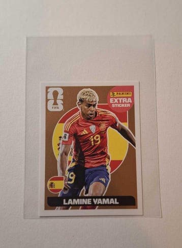 2026 Panini USA 2026 World Cup Lamine Yamal Pegatina extra -, Nieuw