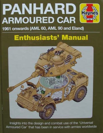 Boek :: Panhard Armoured  (AML 60, AML 90 and Eland), Landmacht, Boek of Tijdschrift