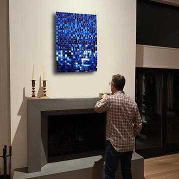 AVA Design - Hurricane Blue mirror premium design interior