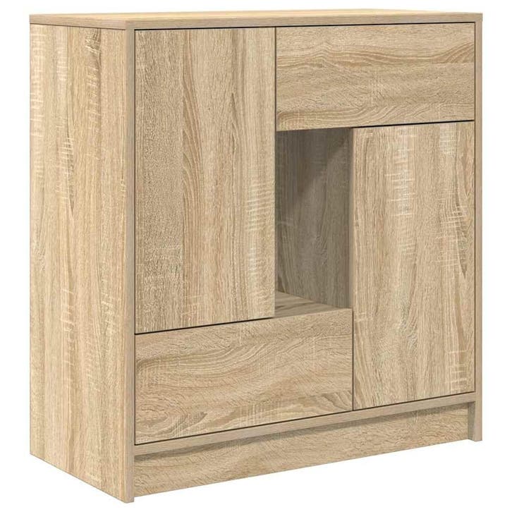 Dressoir Sonoma Eiken 70cm | Retour Deal | 34% Korting!, Huis en Inrichting, Kasten | Dressoirs, 50 tot 100 cm, 25 tot 50 cm, Met lade(s)