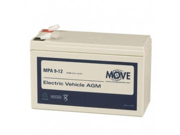 Move agm accu 12 volt 9 ah, Nieuw