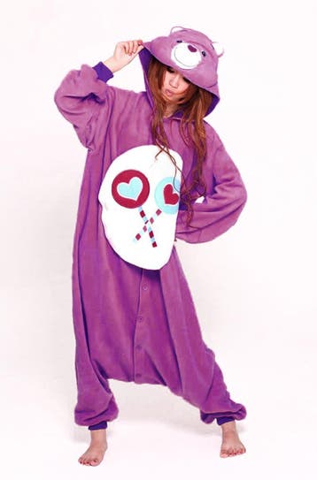 Onesie Troetelbeer Paars XL-XXL Troetelbeertjes Pak Kostuum, Ophalen of Verzenden, Nieuw