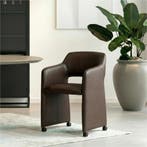 Leren eetkamerstoel Icon - Toledo Espresso (bruin), Huis en Inrichting, Stoelen, Bohemian, Eigentijds, Industrieel, Klassiek, Modern, Retro, Romantisch, Scandinavisch, Vintage