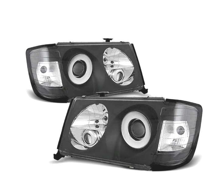 PHARES MERCEDES CLASSE E W124 85-93 FOND NOIR, Autos : Pièces & Accessoires, Éclairage, Envoi