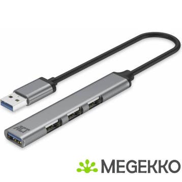 ACT USB-A hub. 3x USB-A 2.0 en 1x USB-A 3.0, Verzenden